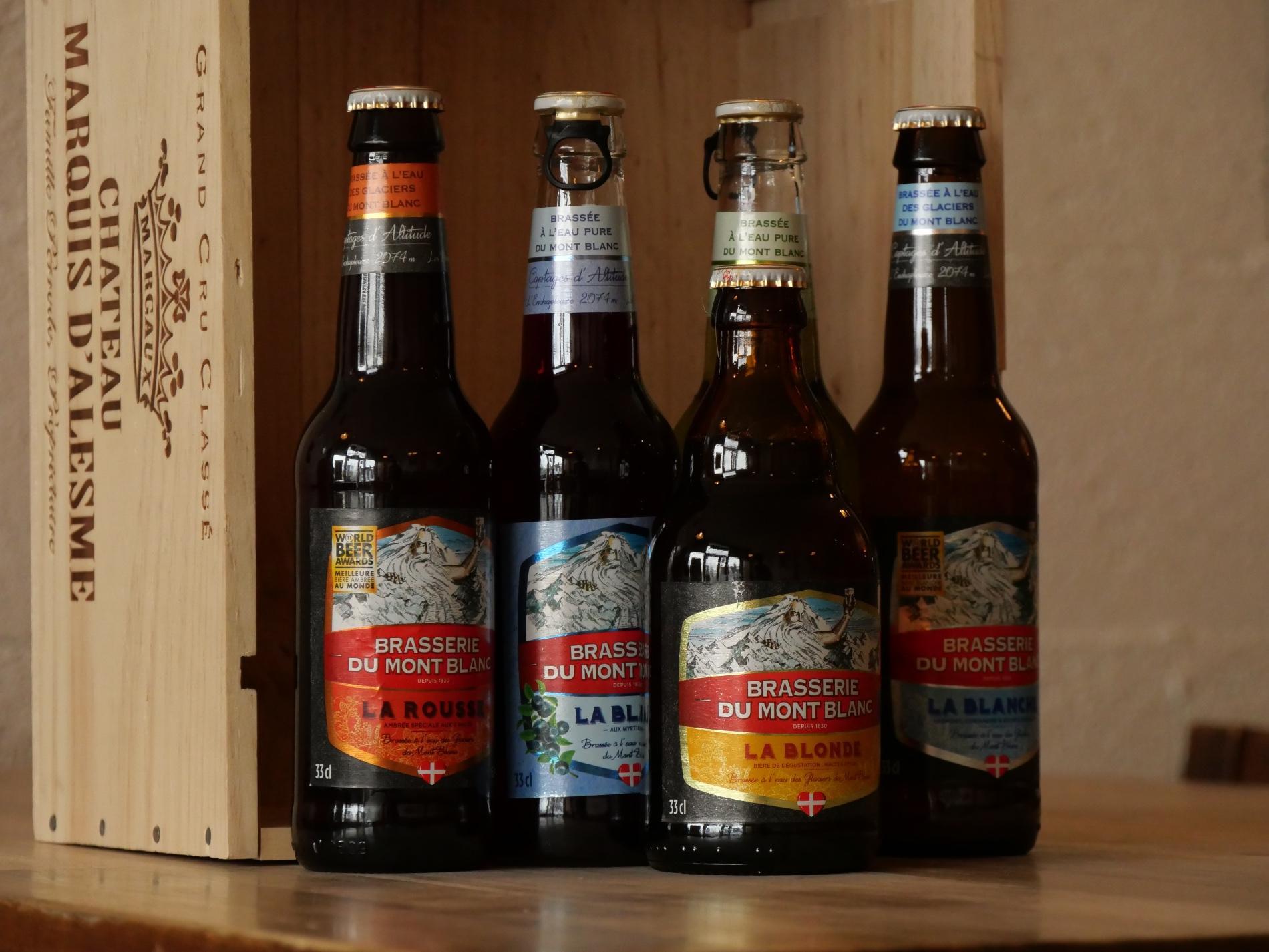 Bières - Brasserie du Mont Blanc